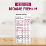 My Foods Mezcla Brownie Premium Sin Gluten 500 g