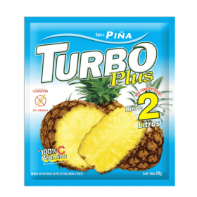 Turbo Plus Jugo de Piña 10 Sobres