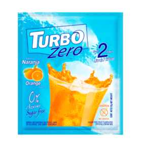 Turbo Zero Jugo de Naranja 10 Sobres