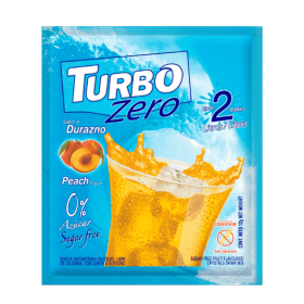 Turbo Zero Jugo de Durazno 10 Sobres