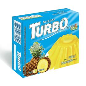 Turbo Gelatina de Piña 80 g
