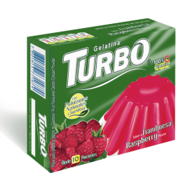 Turbo Gelatina de Frambuesa 80 g