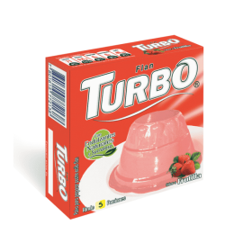 Turbo Flan de Frutilla 50 g