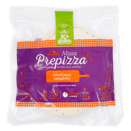 No + Gluten Pre Pizza Sin Gluten 275 g