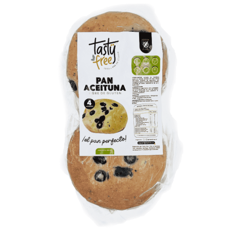 Tasty Free Pan de Aceituna Sin Gluten 400 g