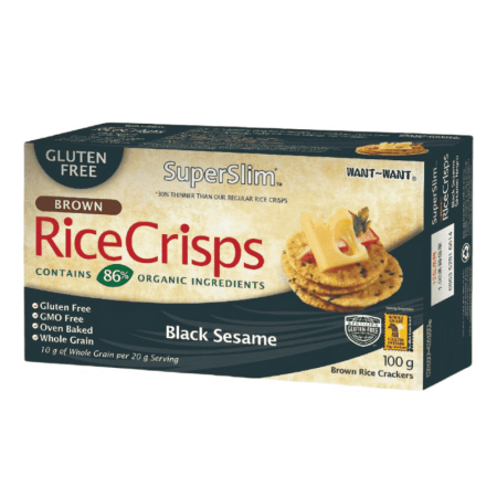 Rice Crisps Sésamo Negro Sin Gluten 100 g