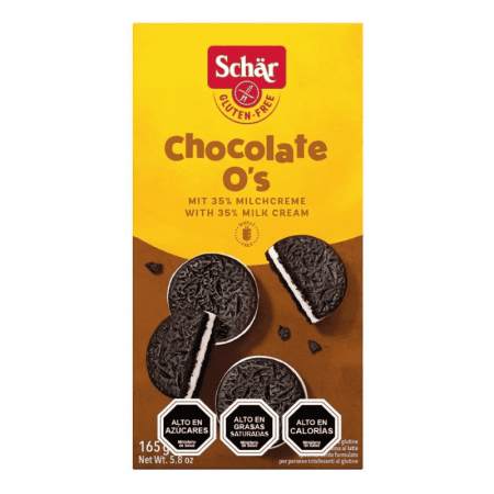Schar Galletas de Chocolate O´S 165 g