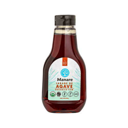 Manare Jarabe De Agave Raw Orgánico 330 g