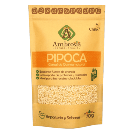 Ambrosia Pipoca de Quinoa Natural Sin Gluten 70 g