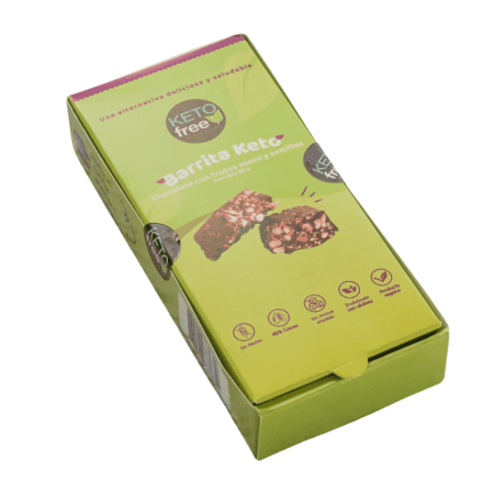 Keto Free Barritas de Chocolate Sin Gluten 150 g