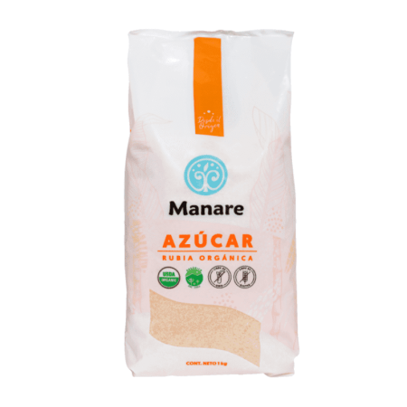 Manare Azúcar Rubia Orgánica Sin Gluten 1 kg