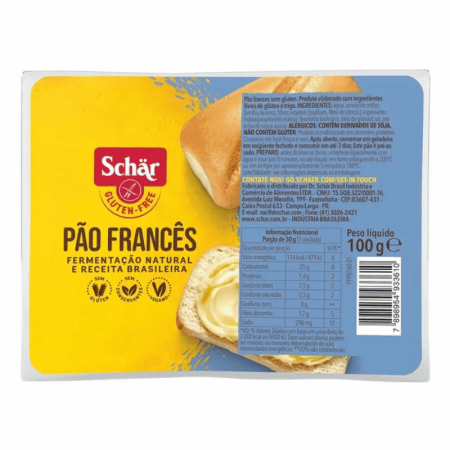 Schar Pan Francés Sin Gluten 100 g