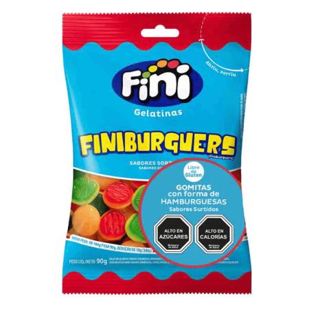 Fini Gomitas Finiburgers Sin Gluten 90 g