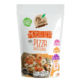 My Foods Mezcla Pizza Integral 1 kg CON DETALLE