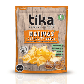 Tika Nativas Cebollita Dulce Chips Sin Gluten 180 g