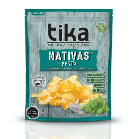 Tika Nativas Pesto Chips Sin Gluten 180 g