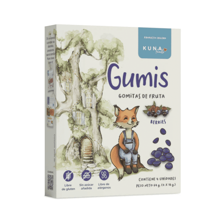 Kuna Foods Gumis Sabor Berries 64 g