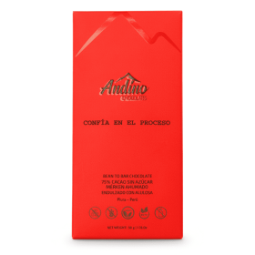 Andino Barra Keto 75% Merkén y Sal de Mar 50 g