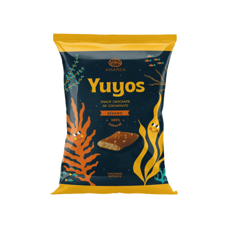 Amarea Snack Yuyos Sésamo Sin Gluten 15 g