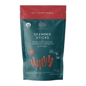 Amarea Snack Seaweed Sticks Spicy 25 g